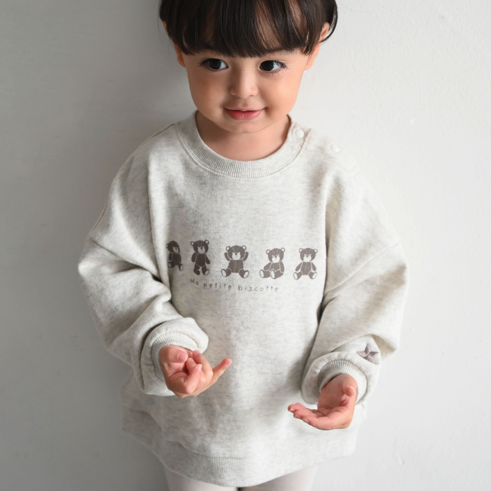 【秋冬上衣】刺繡圖案 長袖T恤