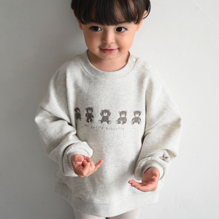 【秋冬上衣】刺繡圖案 長袖T恤