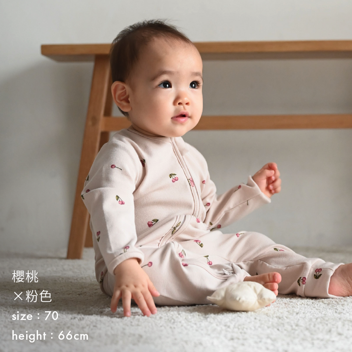 【秋冬連身衣】雙拉鍊 長袖連身衣