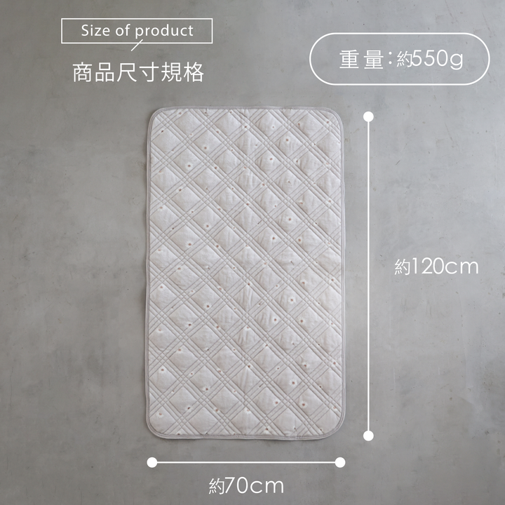 法蘭絨 吸濕發熱 嬰兒床墊