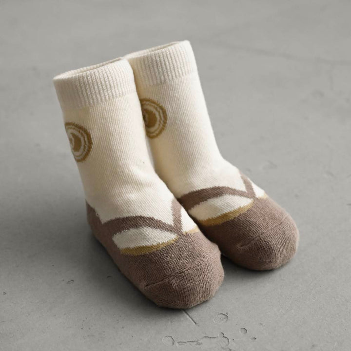 寶寶日式草履風造型襪子