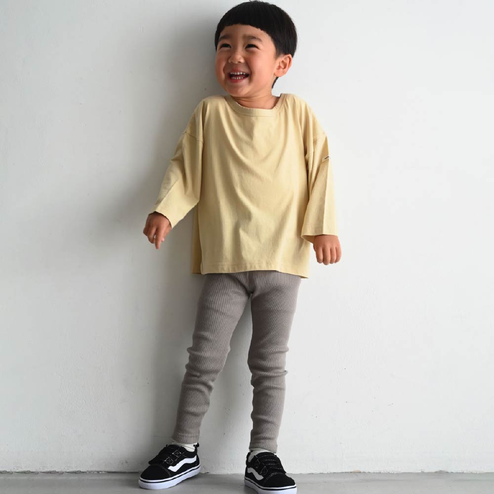 【春夏系列】修身彈力羅紋 內搭褲