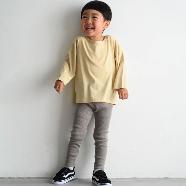 【春夏系列】修身彈力羅紋 內搭褲