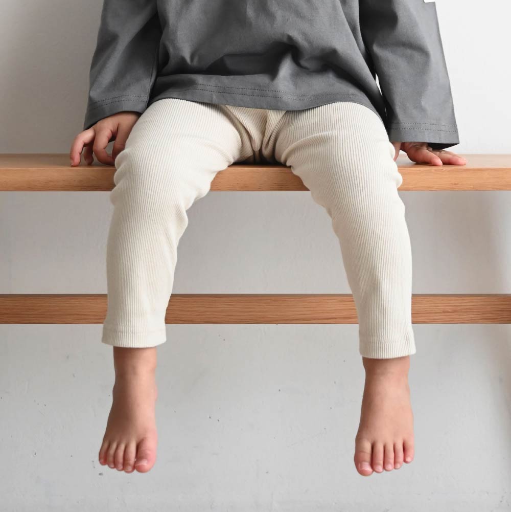 【春夏系列】修身彈力羅紋 內搭褲