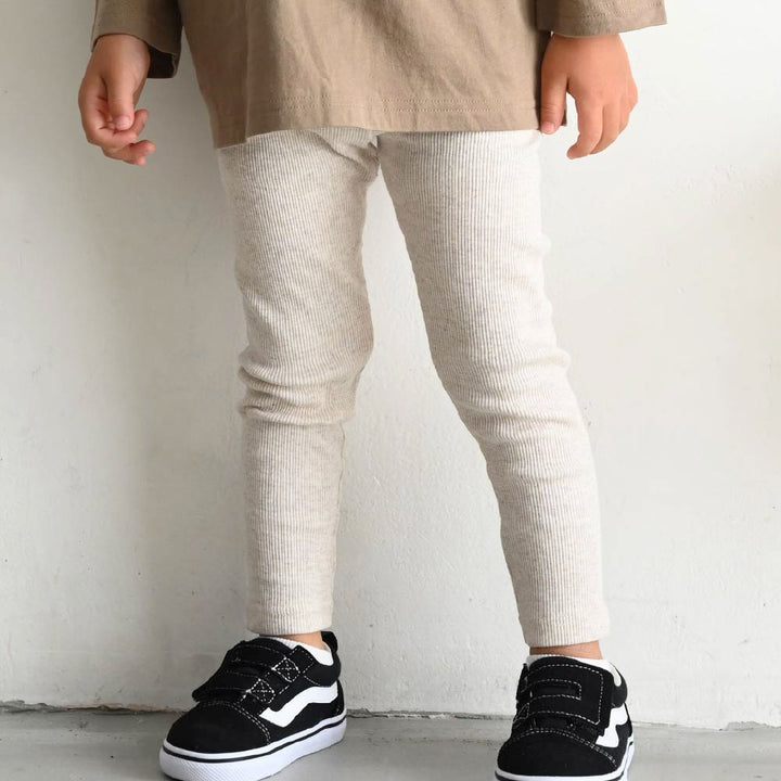 【春夏系列】修身彈力羅紋 內搭褲