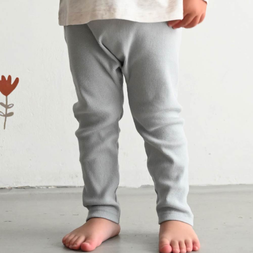 【春夏系列】修身彈力羅紋 內搭褲