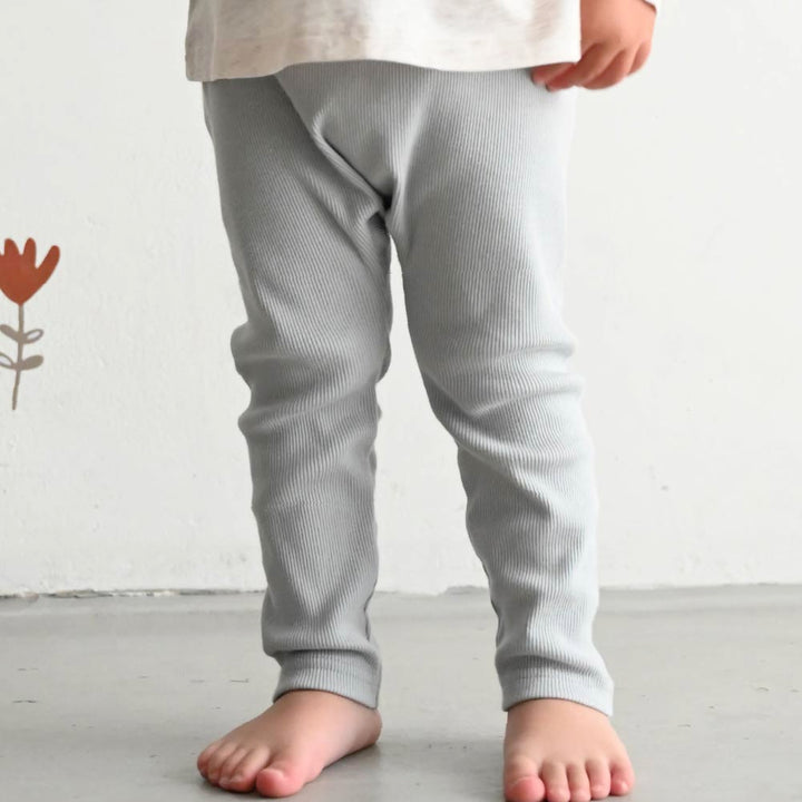 【春夏系列】修身彈力羅紋 內搭褲