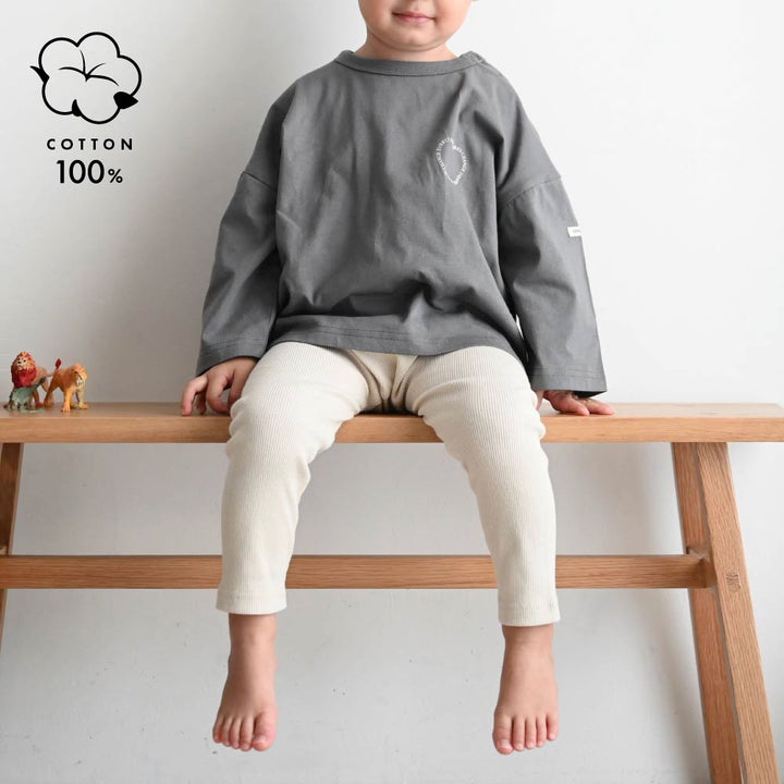 【春夏系列】修身彈力羅紋 內搭褲