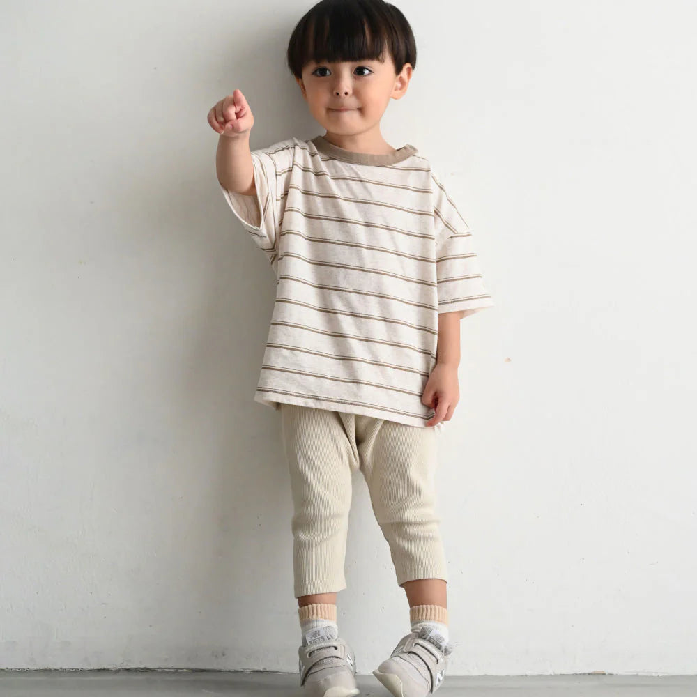 【春夏系列】七分羅紋內搭褲