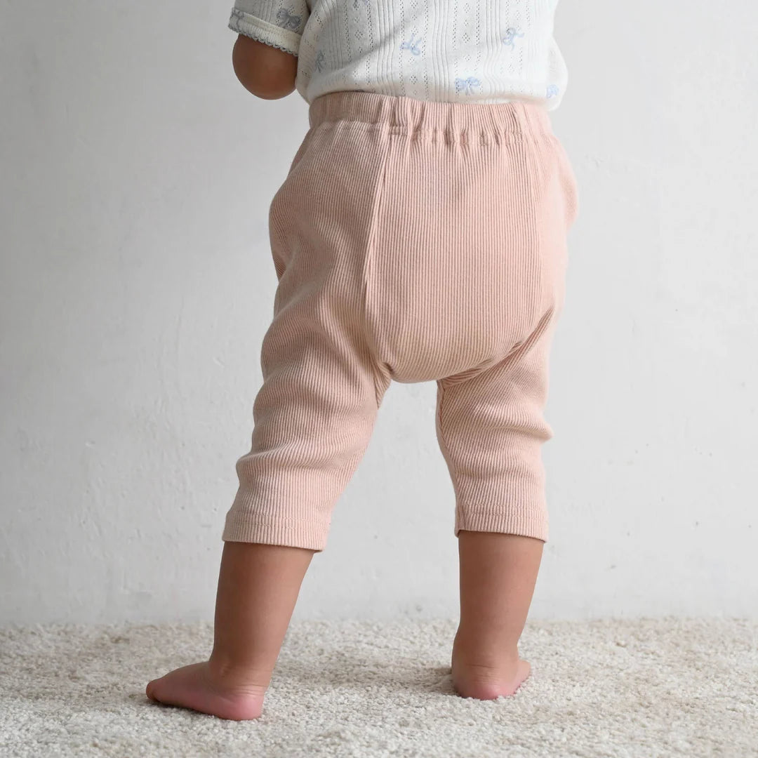 【春夏系列】七分羅紋內搭褲