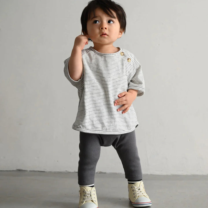 【春夏系列】七分羅紋內搭褲