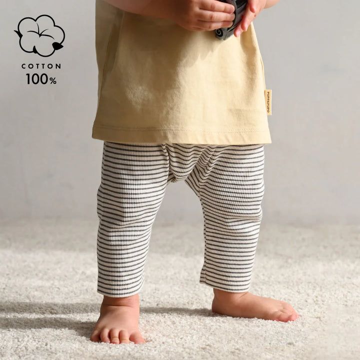 【春夏系列】七分羅紋內搭褲