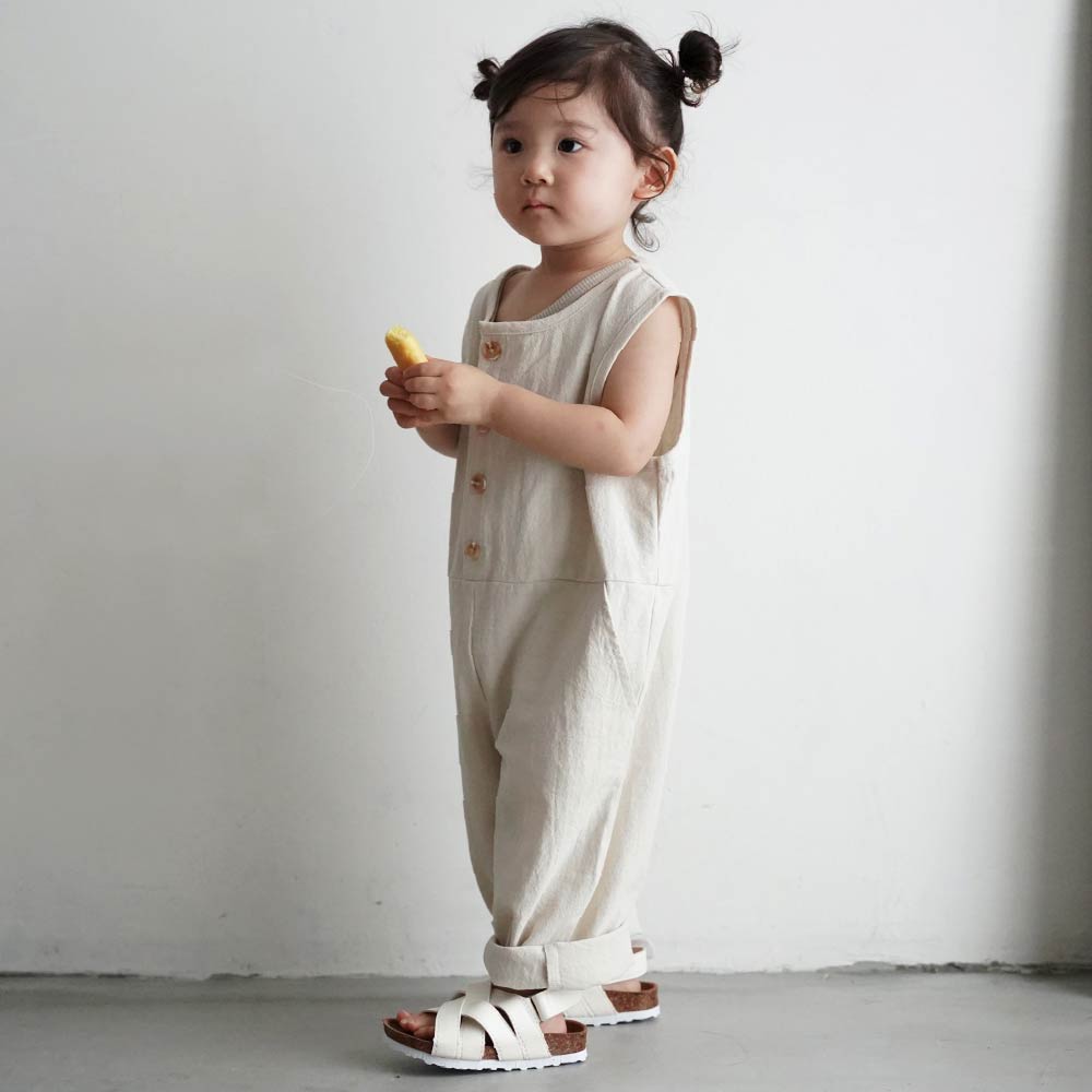 【春夏系列】工裝寬版 連身褲