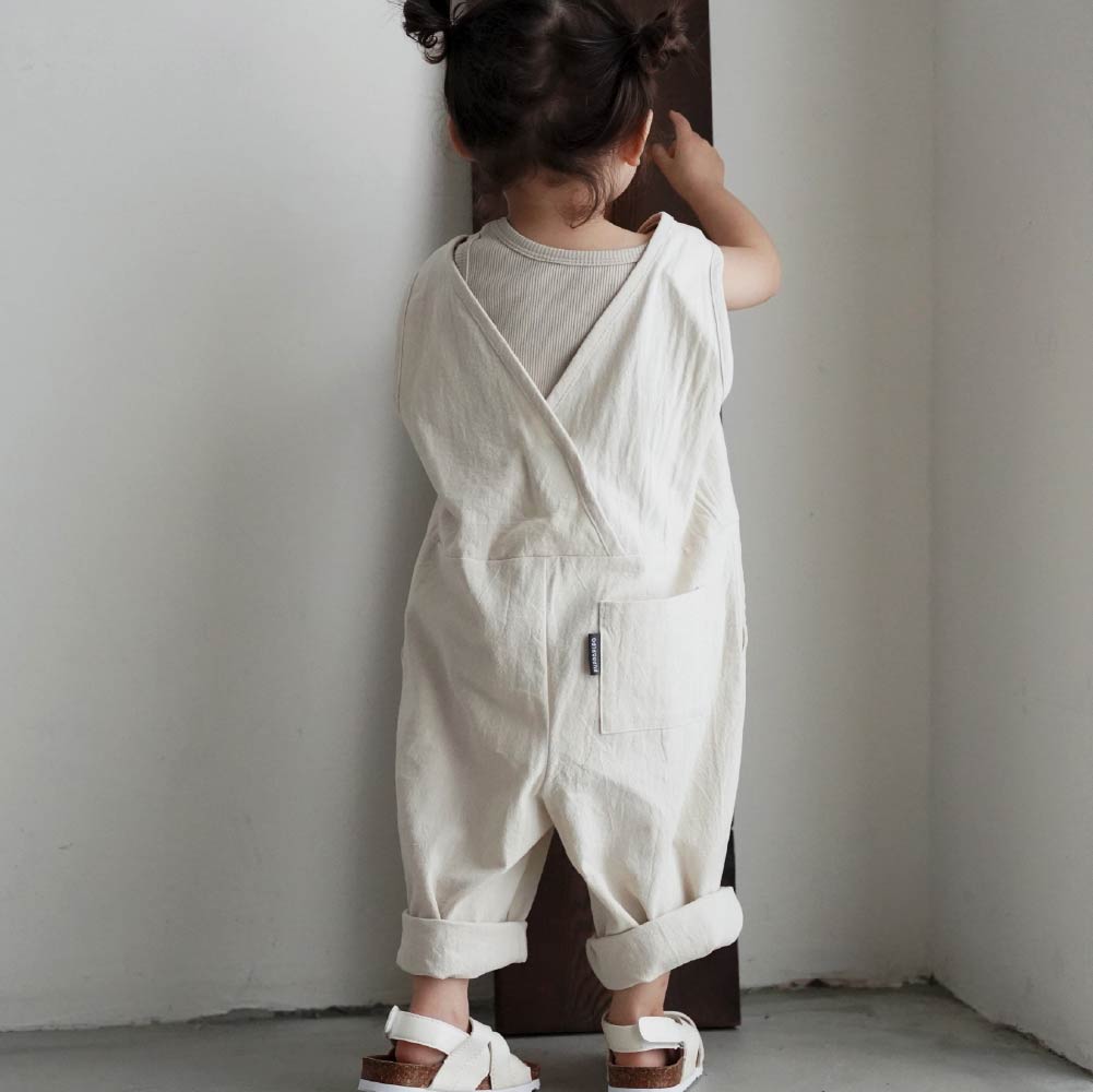 【春夏系列】工裝寬版 連身褲