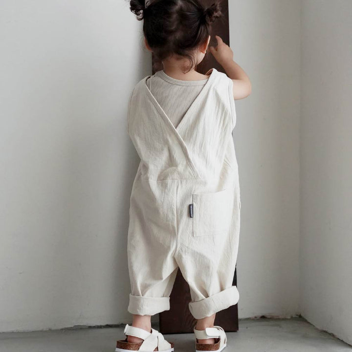 【春夏系列】工裝寬版 連身褲