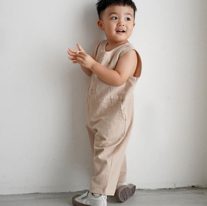 【春夏系列】工裝寬版 連身褲