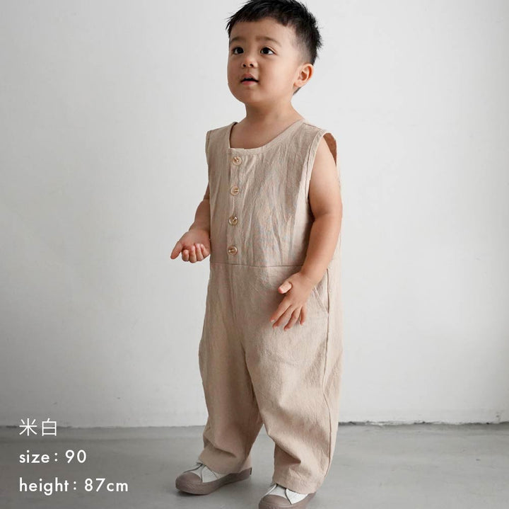 【春夏系列】工裝寬版 連身褲