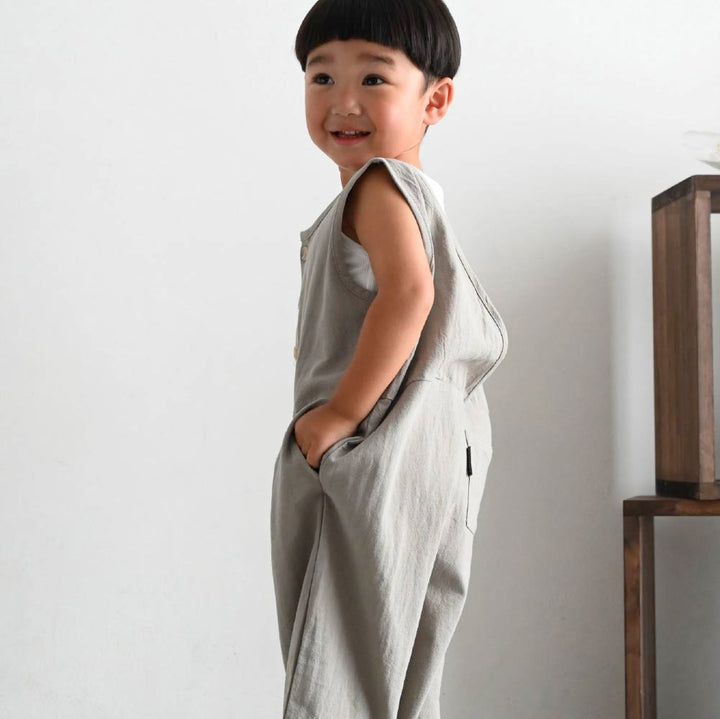 【春夏系列】工裝寬版 連身褲