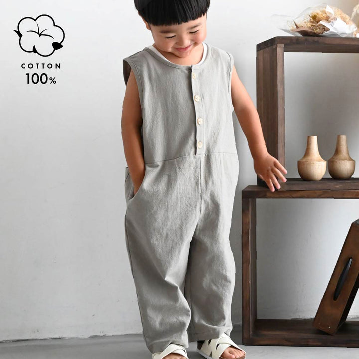 【春夏系列】工裝寬版 連身褲