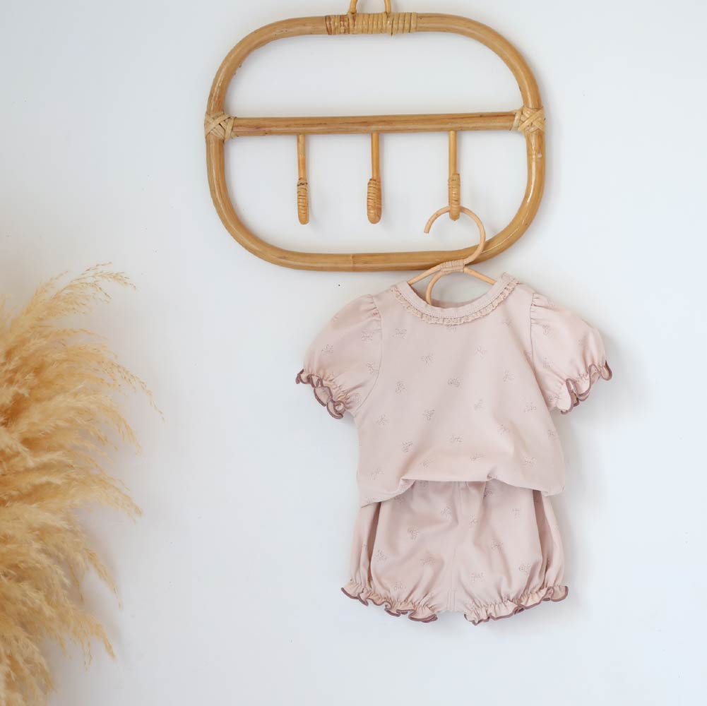 【春夏套裝】公主澎袖休閒套裝