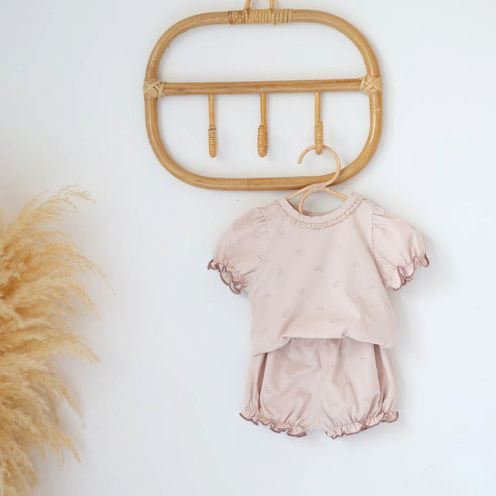 【春夏套裝】公主澎袖休閒套裝