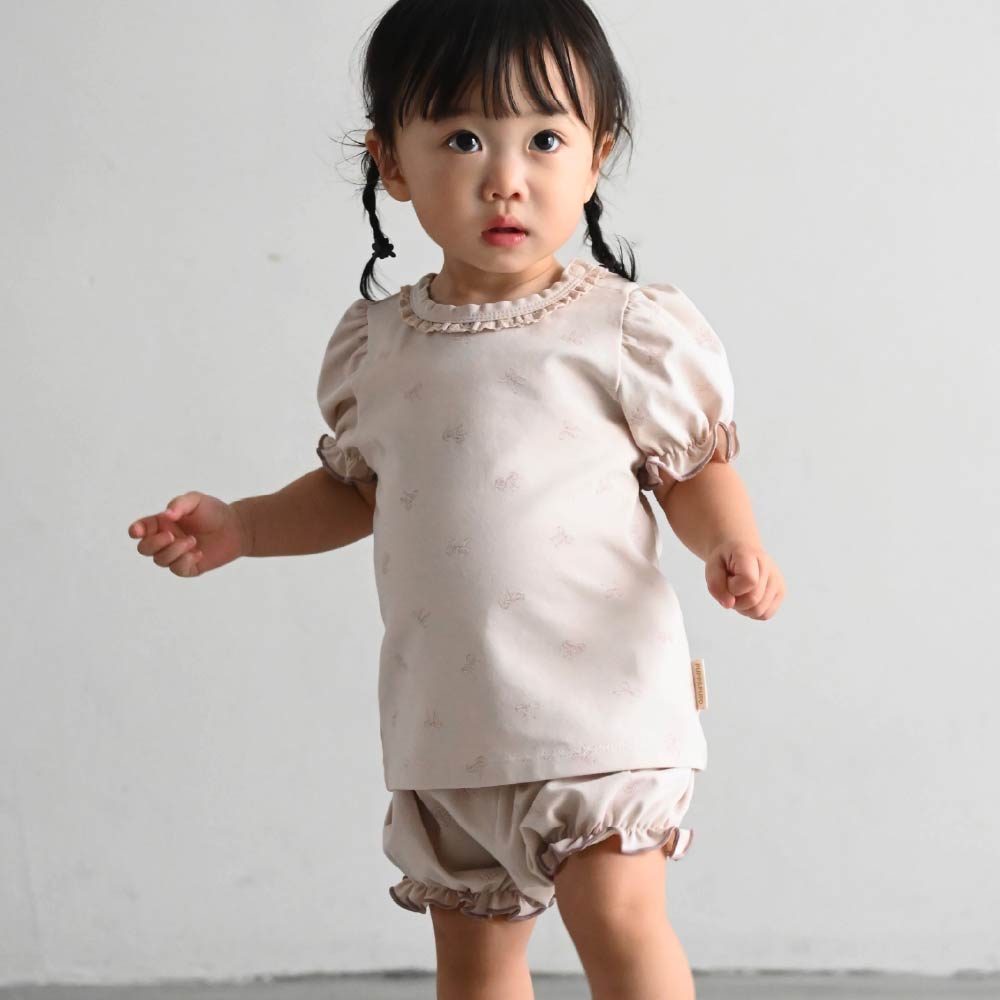 【春夏套裝】公主澎袖休閒套裝