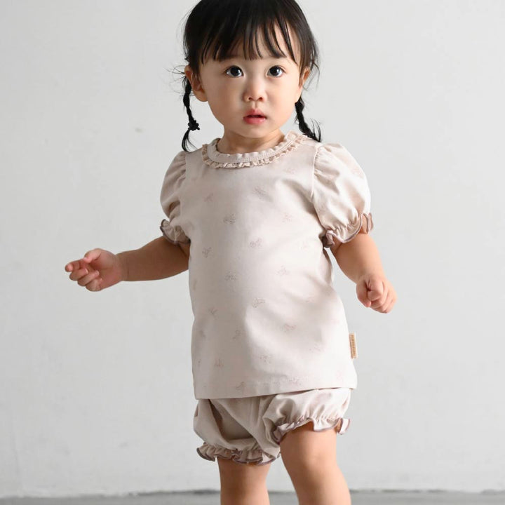 【春夏套裝】公主澎袖休閒套裝