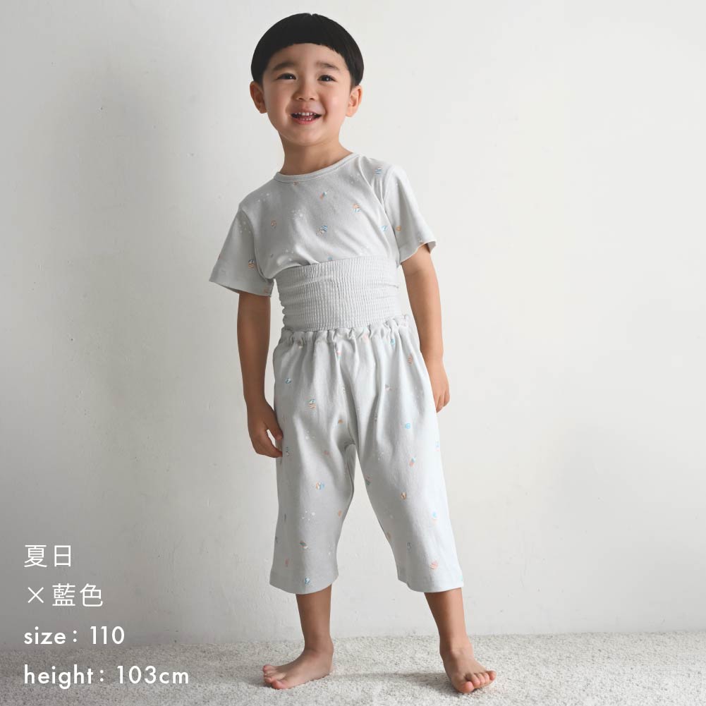 【春夏套裝】短袖護肚睡衣