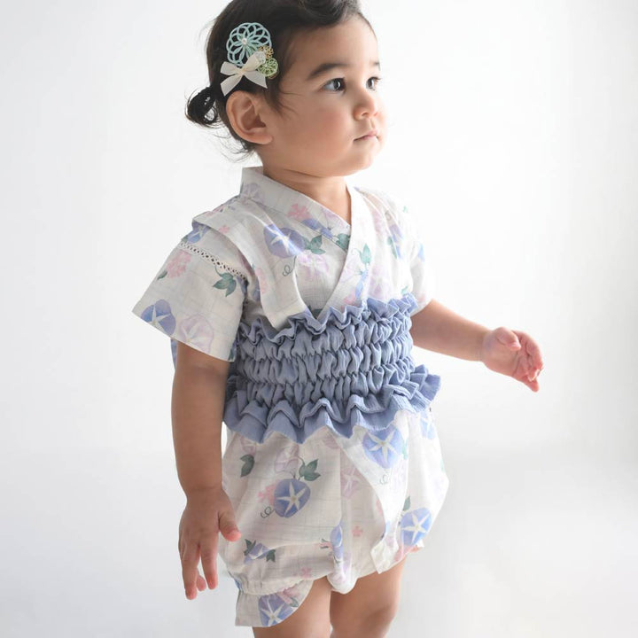 女嬰和風夏季 連身浴衣