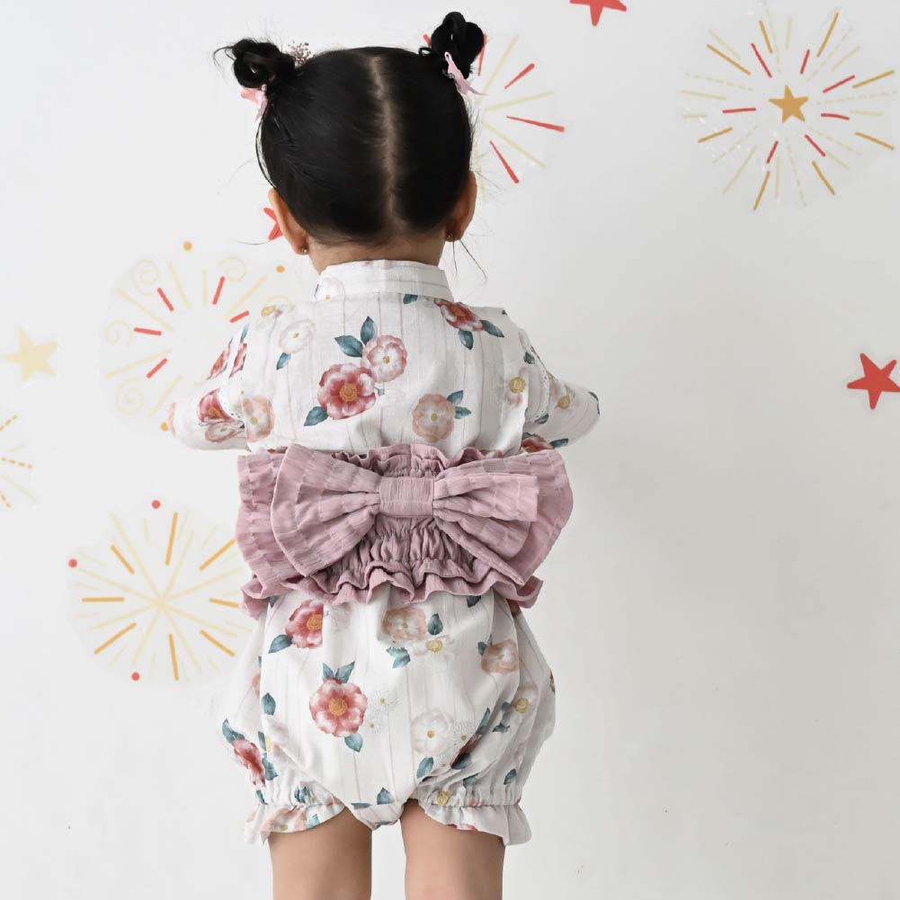 女嬰和風夏季 連身浴衣