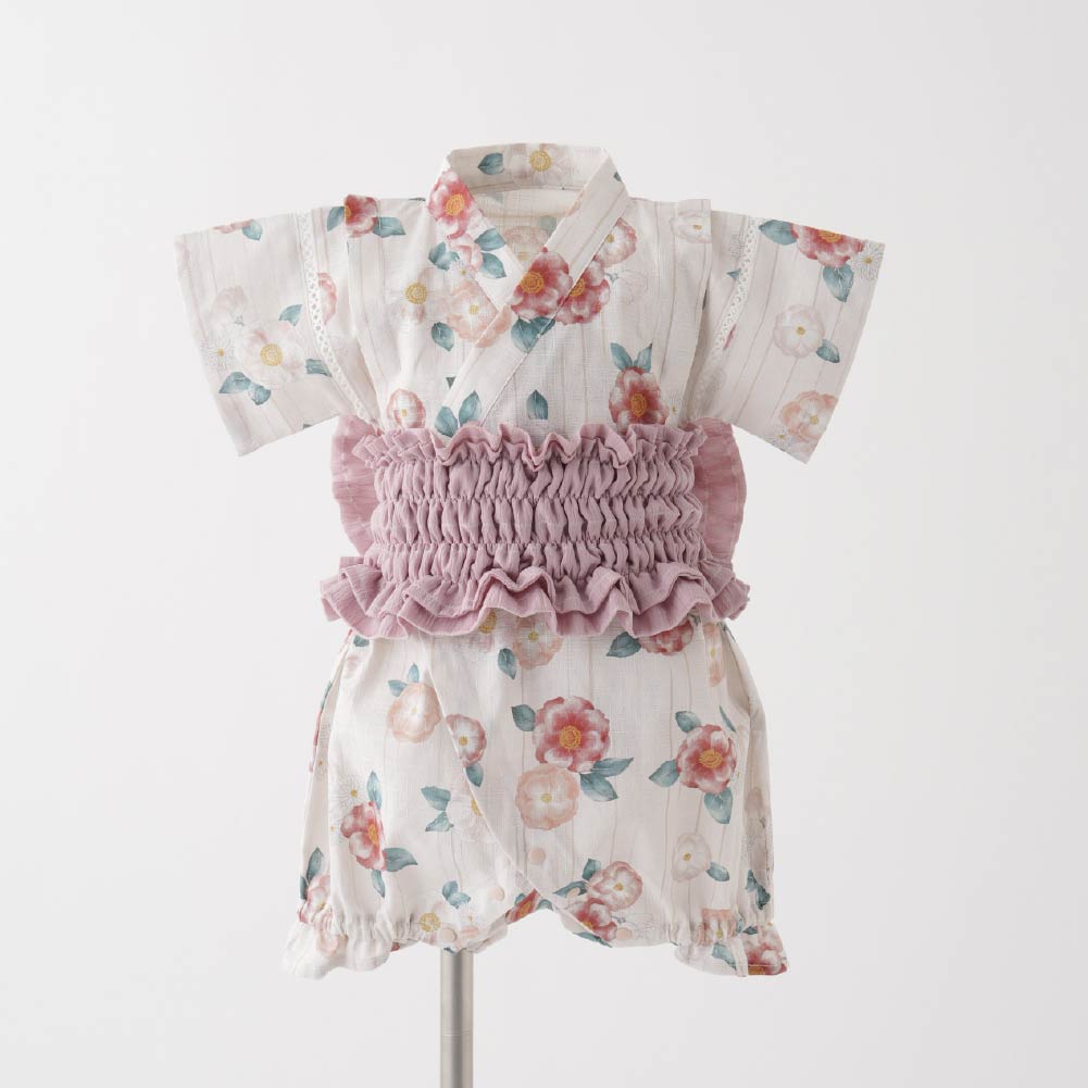 女嬰和風夏季 連身浴衣