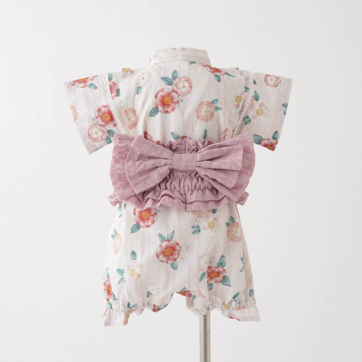 女嬰和風夏季 連身浴衣