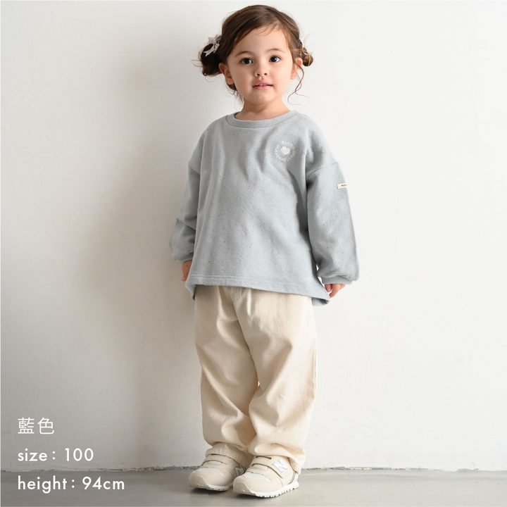 【秋冬上衣】彩色紗點 刷毛衛衣