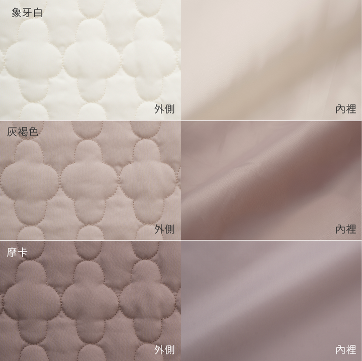 【秋冬外套】防潑水 可機洗 無領鋪棉外套