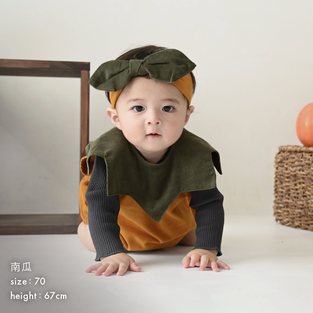 【萬聖節】南瓜小惡魔 寶寶裝