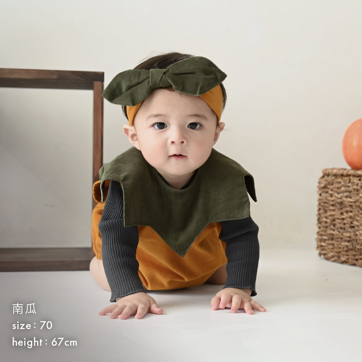 【萬聖節】南瓜小惡魔 寶寶裝