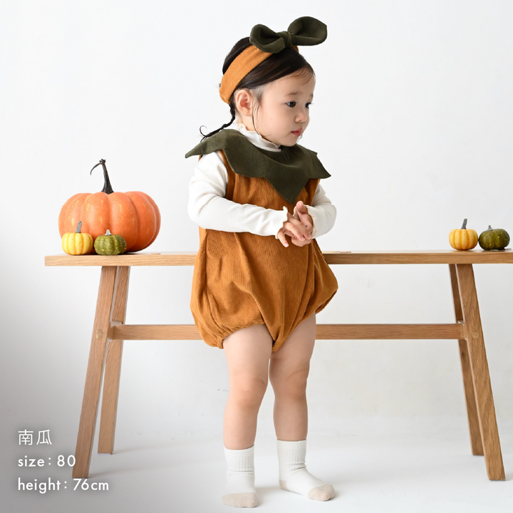 【萬聖節】南瓜小惡魔 寶寶裝