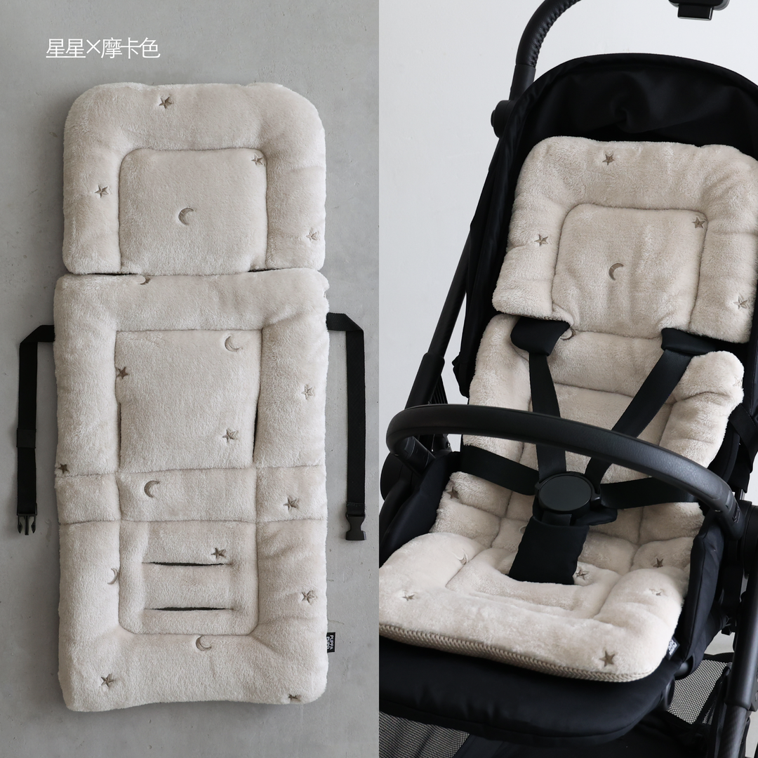 法蘭絨 嬰兒車座墊