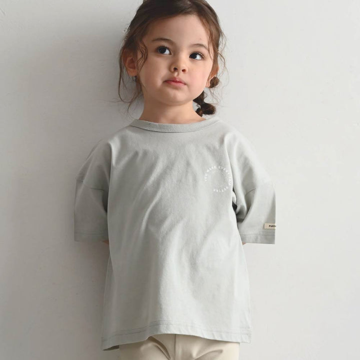 【春夏上衣】親子系列日系寬鬆短袖上衣