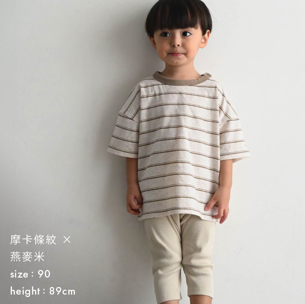 【春夏上衣】親子系列日系寬鬆短袖上衣