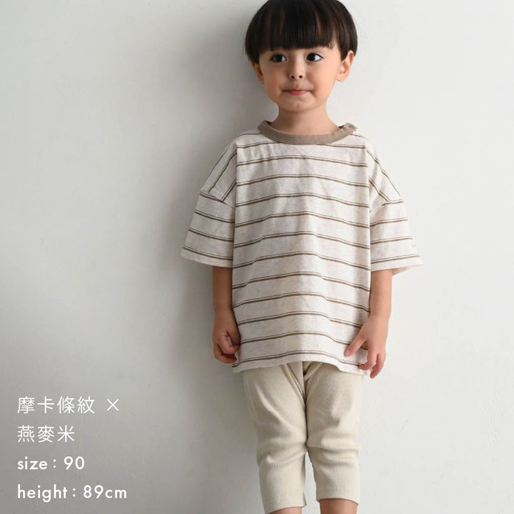 【春夏上衣】親子系列日系寬鬆短袖上衣