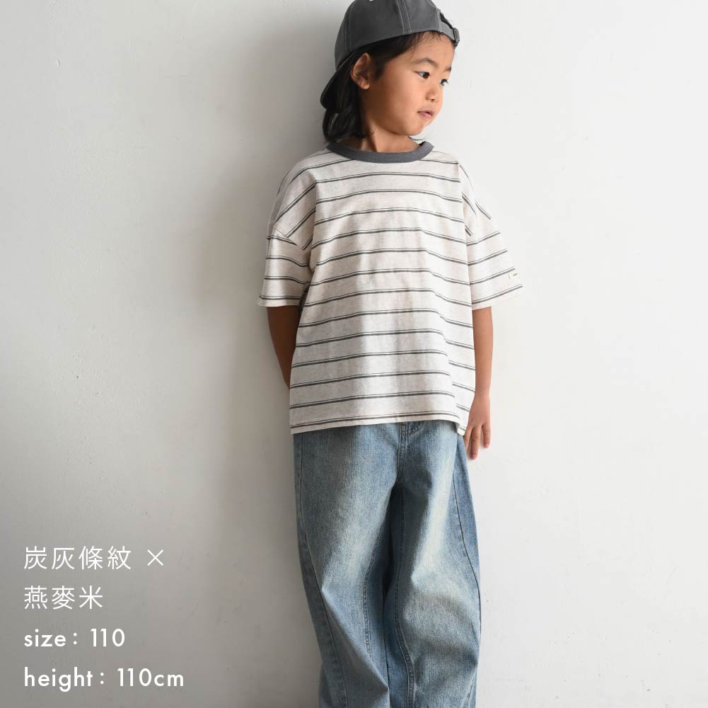 【春夏上衣】親子系列日系寬鬆短袖上衣