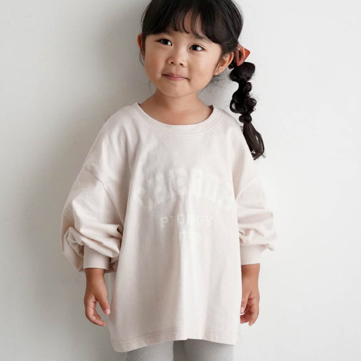 【春夏上衣】學院字母 長袖上衣