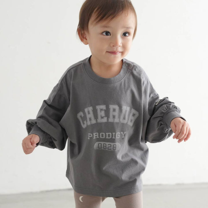 【春夏上衣】學院字母 長袖上衣