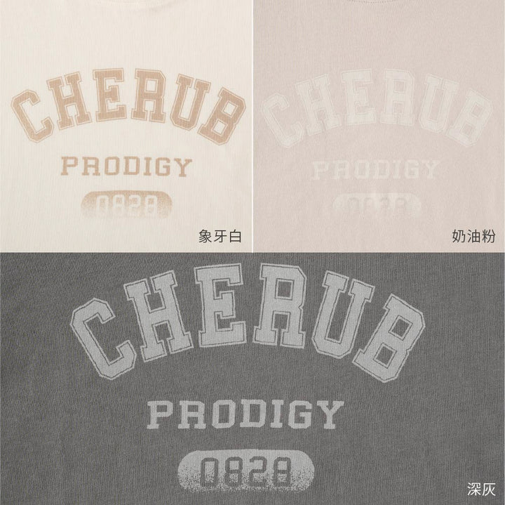 【春夏上衣】學院字母 長袖上衣