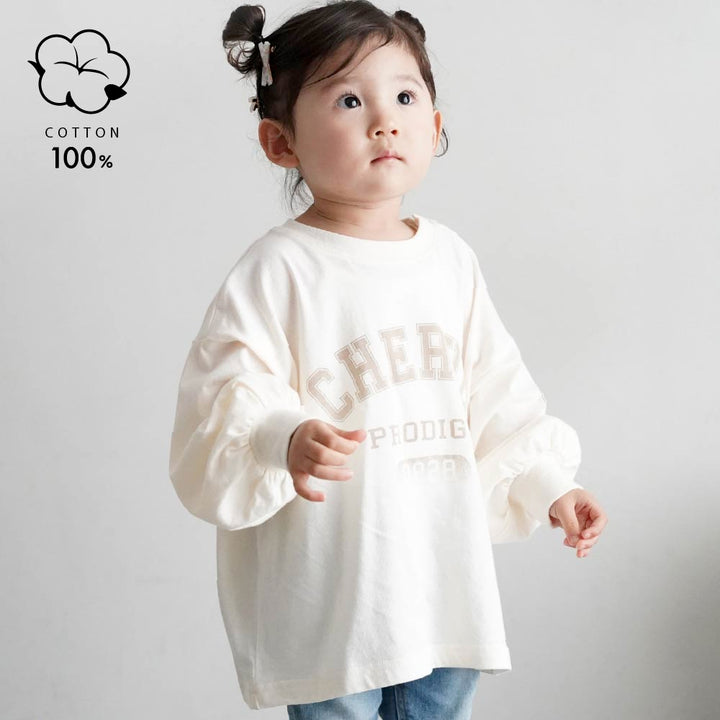 【春夏上衣】學院字母 長袖上衣