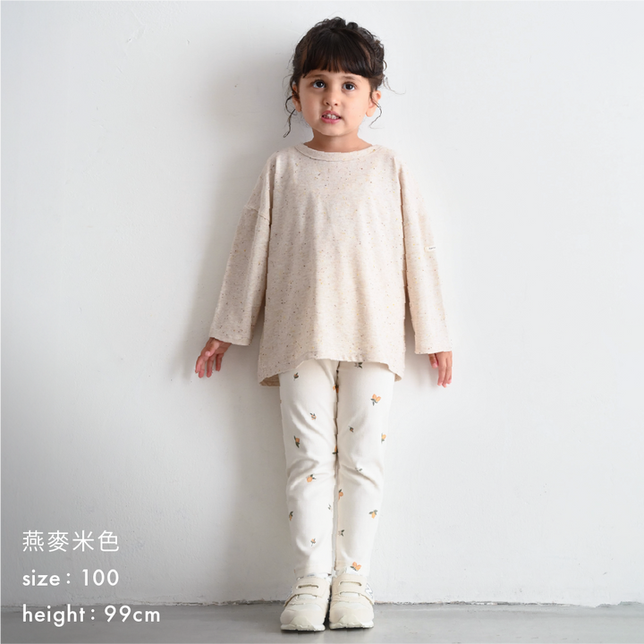 【秋冬上衣】彩色麻花點點 寬鬆長袖T恤