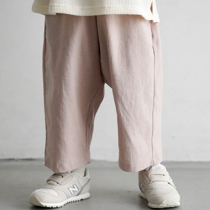 【春夏系列】休閒九分寬褲