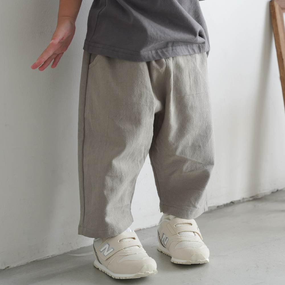 【春夏系列】休閒九分寬褲