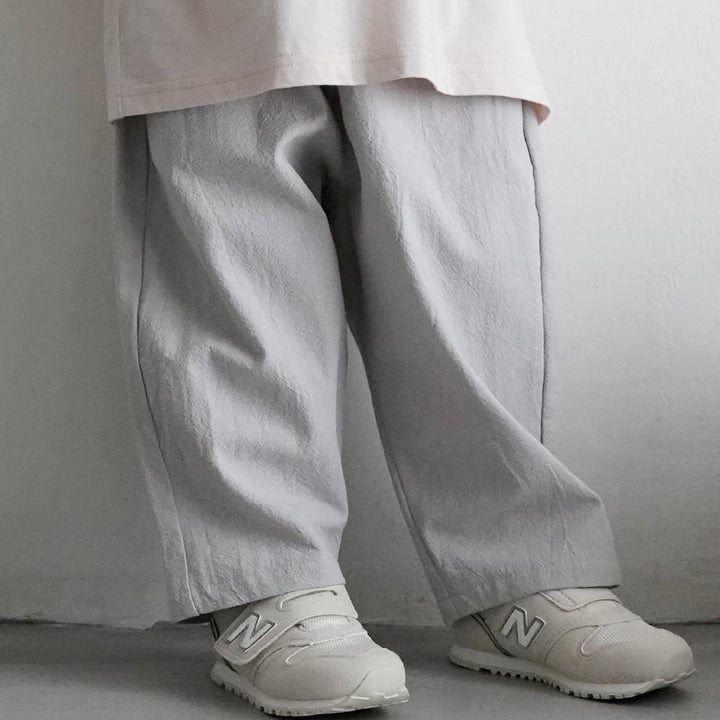 【春夏系列】休閒九分寬褲